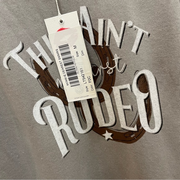 WILDFOX This Ain’t my First Rodeo Sweatshirt Medium NWT - Picture 6 of 8
